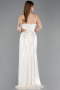 Long Beige Prom Gown ABU6127