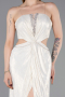 Long Beige Prom Gown ABU6127