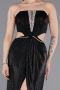 Long Black Prom Gown ABU6127