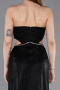 Long Black Prom Gown ABU6127