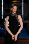 Long Black Mermaid Evening Gown ABU6128