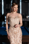 Long Gold Haute Couture Dress ABU6116