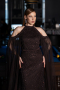 Long Brown Beaded Evening Dress ABU6117