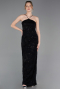 Black Long Scaly Evening Dress ABU5713