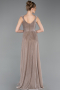 Bronze Long Prom Gown ABU6045