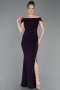 Long Purple Prom Gown ABU6151