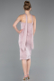 Midi Powder Color Cocktail Dress ABK2627