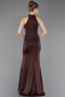 Brown Long Evening Dress ABU6083