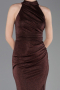 Brown Long Evening Dress ABU6083