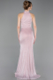 Powder Color Long Evening Dress ABU6083