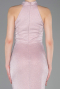 Powder Color Long Evening Dress ABU6083