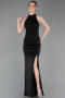 Black Long Evening Dress ABU6083