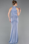 Indigo Long Evening Dress ABU5426