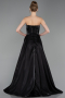 Long Black Beaded Evening Dress ABU6125
