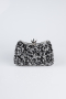 Black-Silver Night Bag SH828
