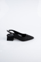 Black Beaded Evening Shoe AB2100