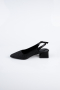 Black Beaded Evening Shoe AB2100