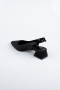 Black Beaded Evening Shoe AB2100