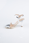 Silver Leather Evening Shoe AB2117