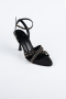 Black Stony Evening Shoe AB2118
