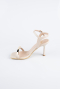 Beige Leather Evening Shoe ABD2116