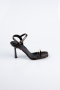 Brown Leather Evening Shoe ABD2116