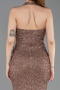 Long Copper Beaded Mermaid Prom Dress ABU6165