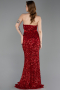 Red Long Evening Dress ABU5185
