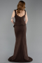 Brown Long Mermaid Prom Dress ABU5768
