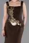 Brown Long Mermaid Prom Dress ABU5768