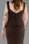 Brown Long Mermaid Prom Dress ABU5768