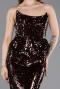 Long Brown Mermaid Prom Dress ABU5721