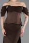 Long Brown Evening Dress ABU6167