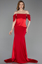 Long Red Evening Dress ABU6167