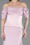 Long Powder Color Evening Dress ABU6167