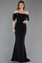 Long Black Evening Dress ABU6167