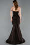 Long Brown Mermaid Evening Gown ABU6168
