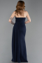 Long Navy Blue Evening Dress ABU6170