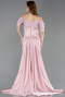 Long Powder Color Evening Dress ABU6167