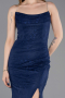Long Navy Blue Dantelle Prom Gown ABU6172