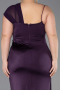 Purple Long Formal Plus Size Dress ABU5827