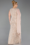 Long Gold Beaded Plus Size Evening Gown ABU6133