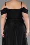 Long Black Formal Plus Size Dress ABU6185