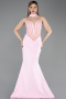 Pink Long Evening Dress ABU5568