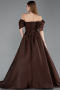 Long Brown Evening Dress ABU6191