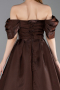 Long Brown Evening Dress ABU6191