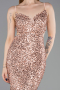 Salmon Long Prom Gown ABU5980