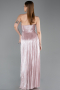 Long Powder Color Prom Gown ABU6196