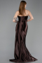 Brown Long Prom Gown ABU5022