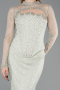 Mint Long Dantelle Mermaid Prom Dress ABU5725